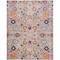 Homeroots 8 x 10 ft. Gray & Pink Distressed Area Rug 385243 - alternate 1
